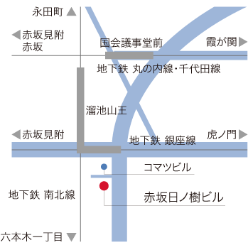 水素供給・利用技術研究組合アクセスマップ